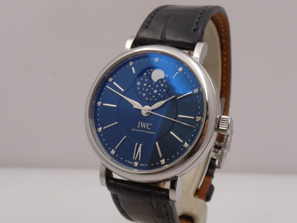 IWC Portofino Moon Phase IW4590 Automatico Diamonds Dial With PAPERS ANNO 2016 Limited Edition Laureus Sport For Good Foundation