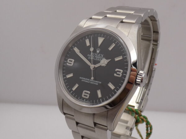 Rolex Explorer I 114270 N.O.S. Full Stickered Italian PAPERS ANNO 2003 Automatico Acciaio New Old Stock