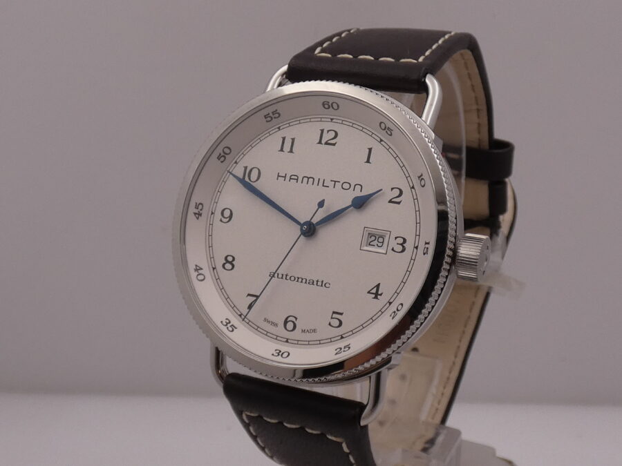 Hamilton Khaki Navy Pioneer NEW BOX&PAPERS Automatico Acciaio Ref H777150 - immagine 10
