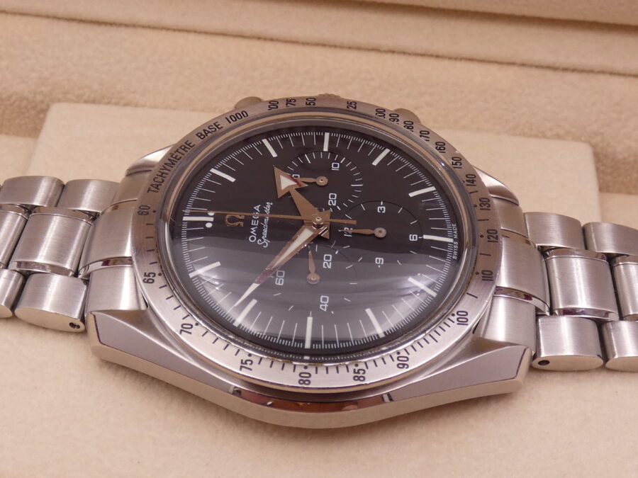 Cronografo Omega Speedmaster Broad Arrow Replica ANNO 2005 Braccialato Manuale Acciaio 3594.50 - immagine 9