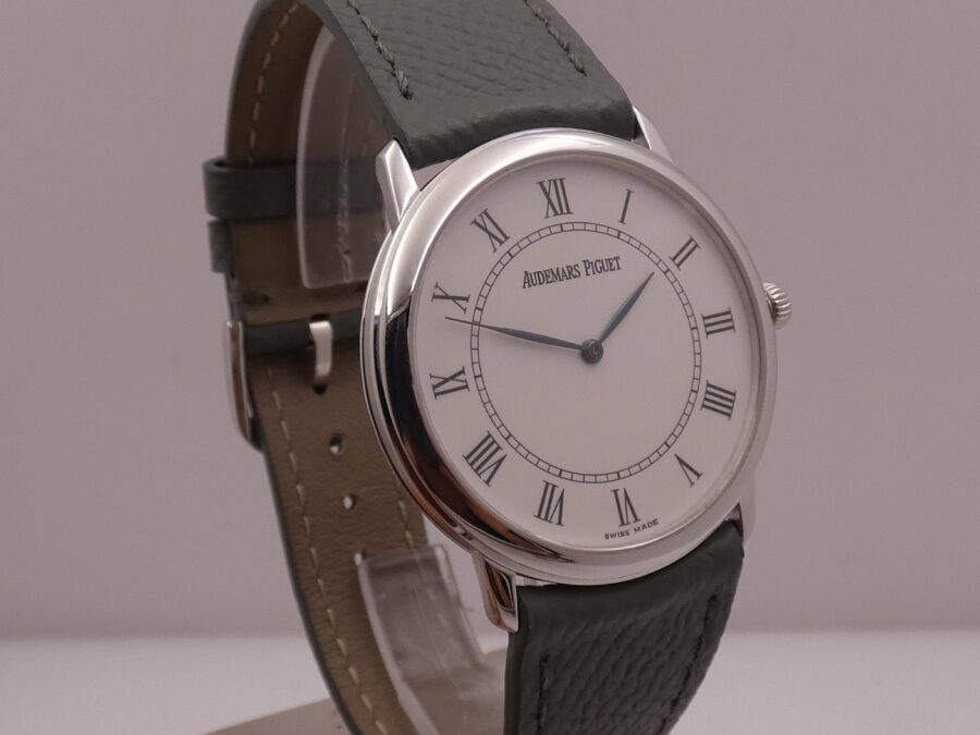 Audemars Piguet Classic Ultra Thin 34mm Oro Bianco 18Kt With BOX Manuale TOP CONDITION Ref. 14894OR - immagine 9