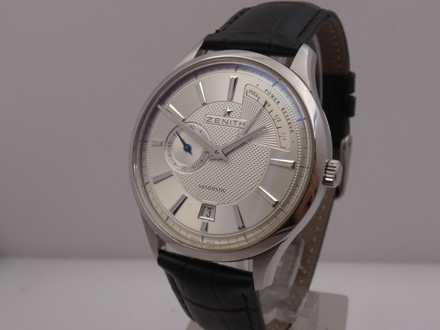 Zenith Captain Power Reserve Elite 03.2120.685 Honey Comb Dial Automatico Acciaio - immagine 9