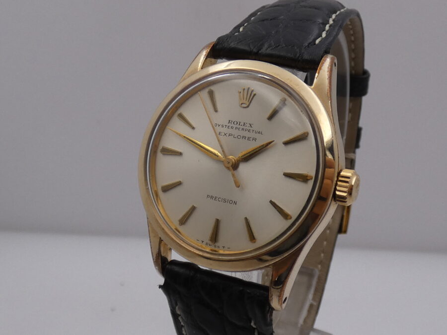 Rolex RARO Oyster Perpetual Expoler 5506 Laminato Oro 18Kt Automatico Anni 60's Vintage - immagine 9