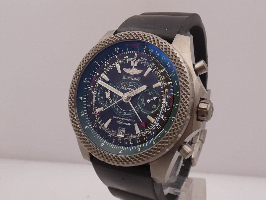 Cronografo Breitling For Bentley Supersports E27365 VERDE With BOX Titanio Limited Edition 1000pcs - immagine 10