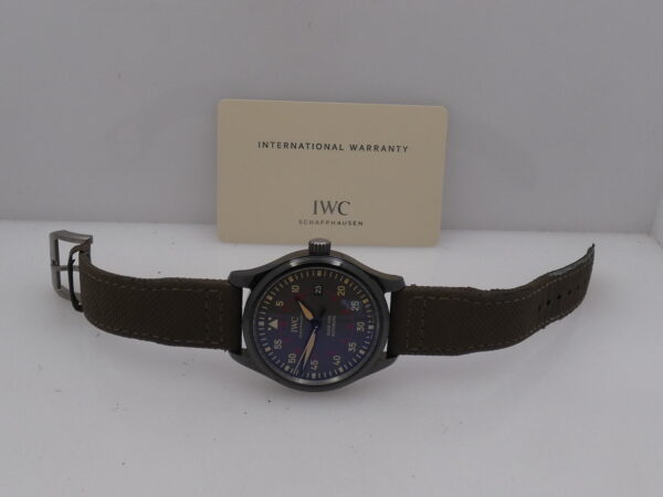IWC Pilot Mark Top Gun Miramar Mark XVIII With PAPERS Anno 2017 Ceramica Automatico Date Ref.IW324702