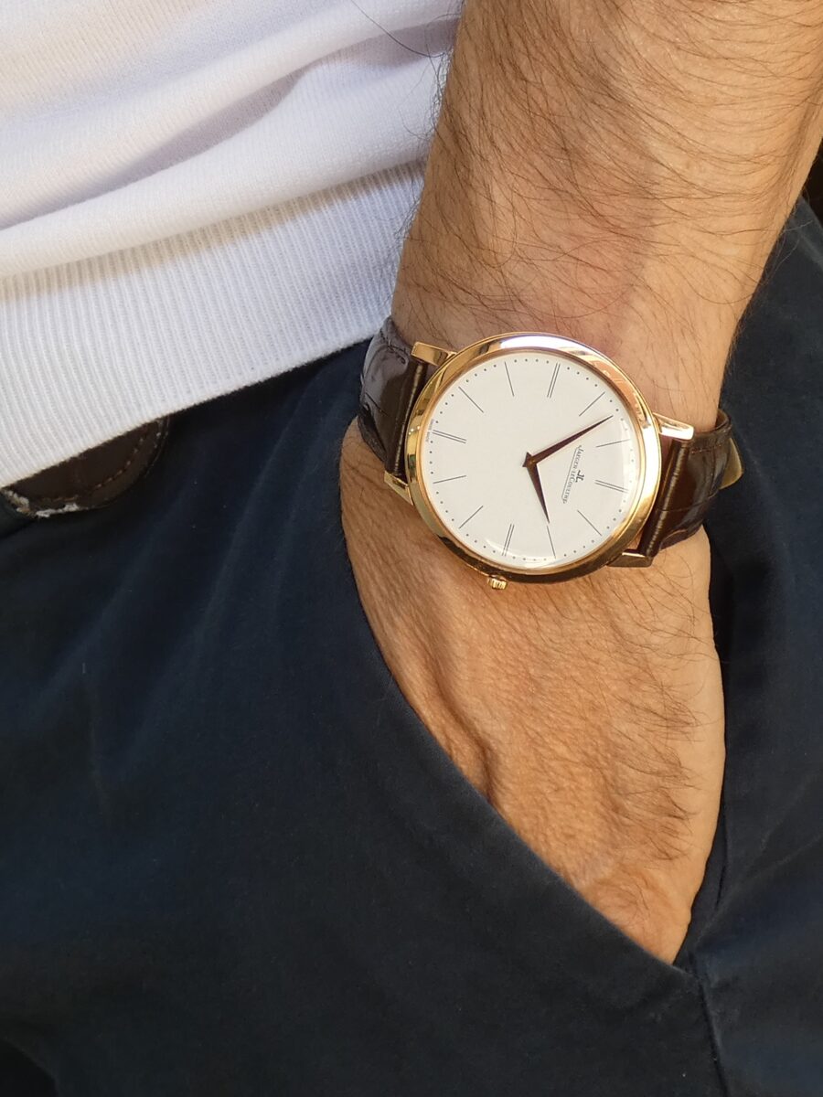 Jaeger-LeCoultre Master Ultra Thin 1907 39mm 18Kt Oro Rosa With PAPERS Anno 2017 Manuale Ref 120.2.79 - immagine 10