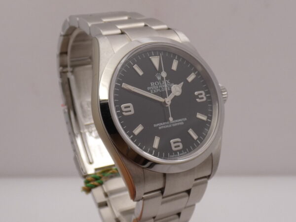 Rolex Explorer I 114270 N.O.S. Full Stickered Italian PAPERS ANNO 2003 Automatico Acciaio New Old Stock