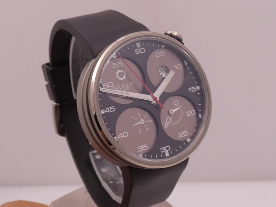 Meccaniche Veloci QuattroValvole 42mm Day Date PowerReserve Titanio NEW BOX&PAPERS Automatico W122N063 - immagine 11