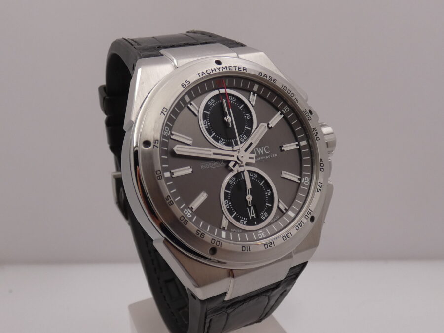 Cronografo IWC Ingenieur Racer AMG Petronas Formula 1 Mercedes FlyBack With PAPERS Like New Automatico Anno 2016 IW378507 - immagine 10