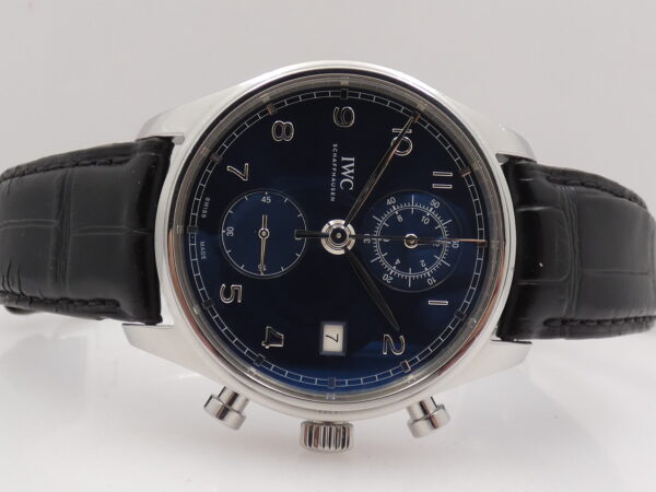 Cronografo IWC Portuguese With PAPERS ANNO 2018 Automatico Acciaio Ref. IW390303