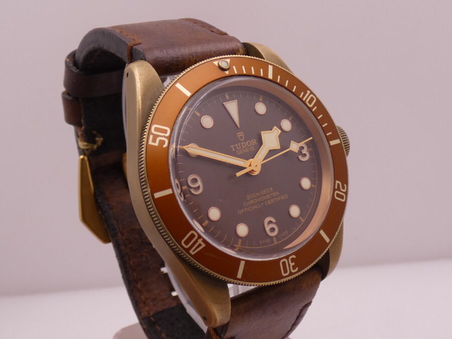 Tudor Black Bay Bronze Heritage 43mm 79250BM BOX&PAPERS Anno 2017 Automatico Cronometro - immagine 10