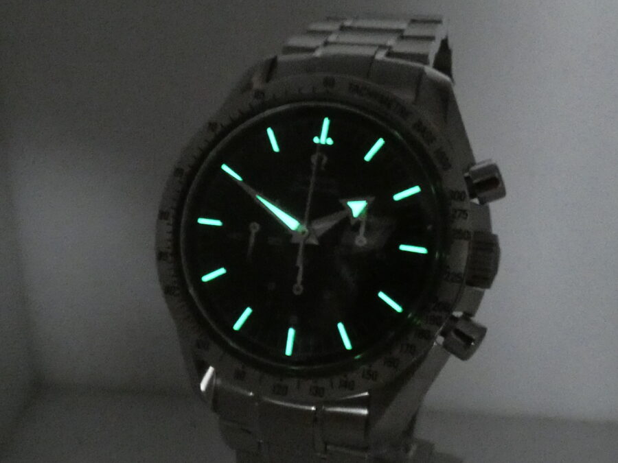 Cronografo Omega Speedmaster Broad Arrow Replica ANNO 2005 Braccialato Manuale Acciaio 3594.50 - immagine 10