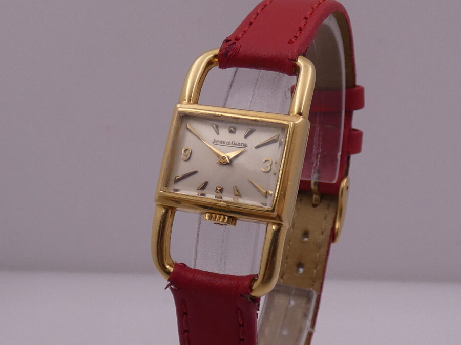 Jaeger-LeCoultre Etrier Padlock 1670 Lady 18Kt Solid Gold YEARS '60s Hand Winding K840 Wonderful - immagine 10
