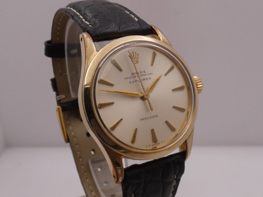 Rolex RARO Oyster Perpetual Expoler 5506 Laminato Oro 18Kt Automatico Anni 60's Vintage - immagine 10