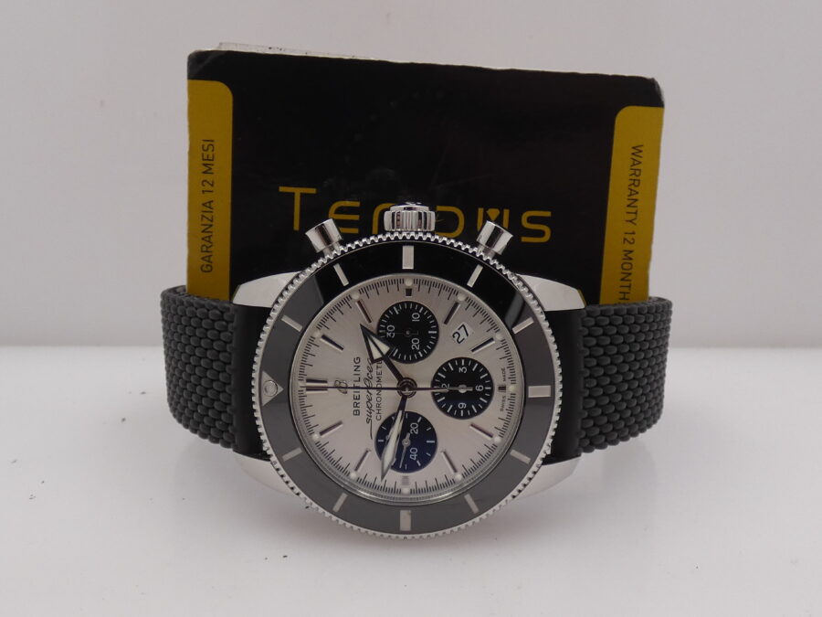 Breitling Superocean Heritage B01 AB0162 44mm BOX&PAPERS TOP CONDITION Automatico Acciaio Edizione Speciale - immagine 2
