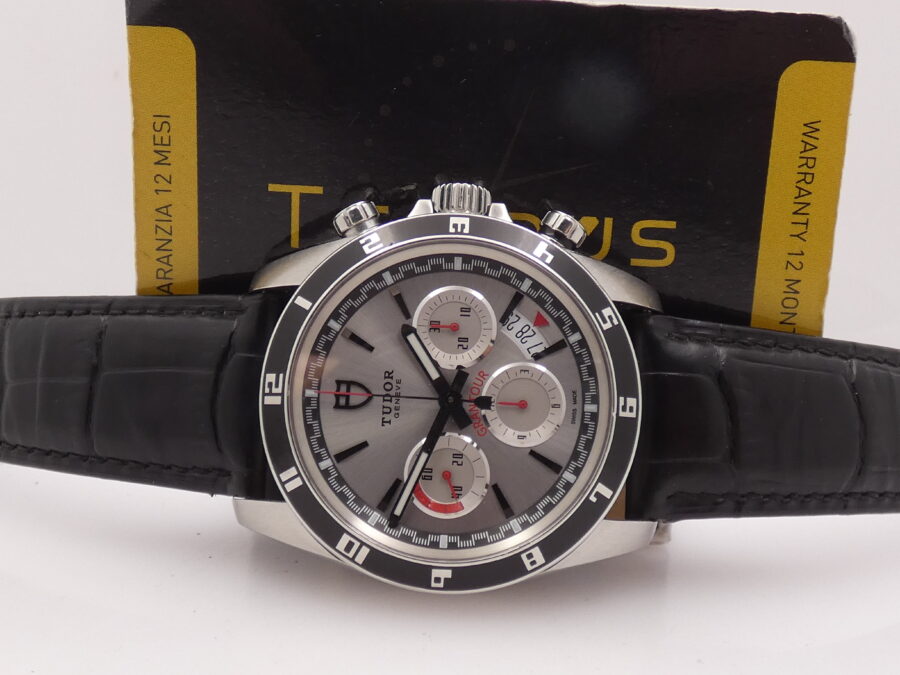 Cronografo Tudor Grantour Chrono Flyback 20530 Anno 2007 Automatico Date - immagine 2