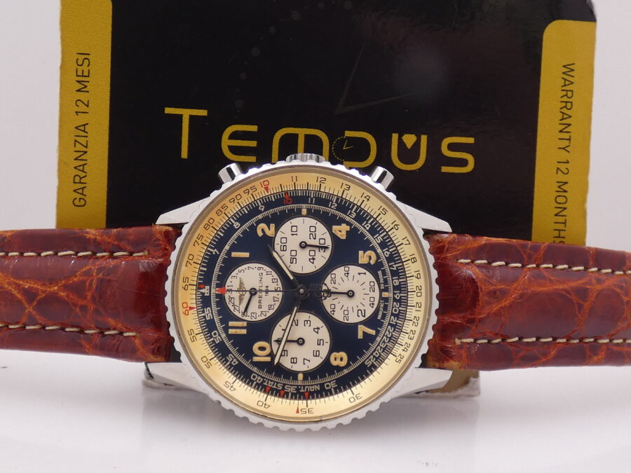 Cronografo Breitling Navitimer Airborne A33030 Anni 1990's Automatico Acciaio - immagine 2