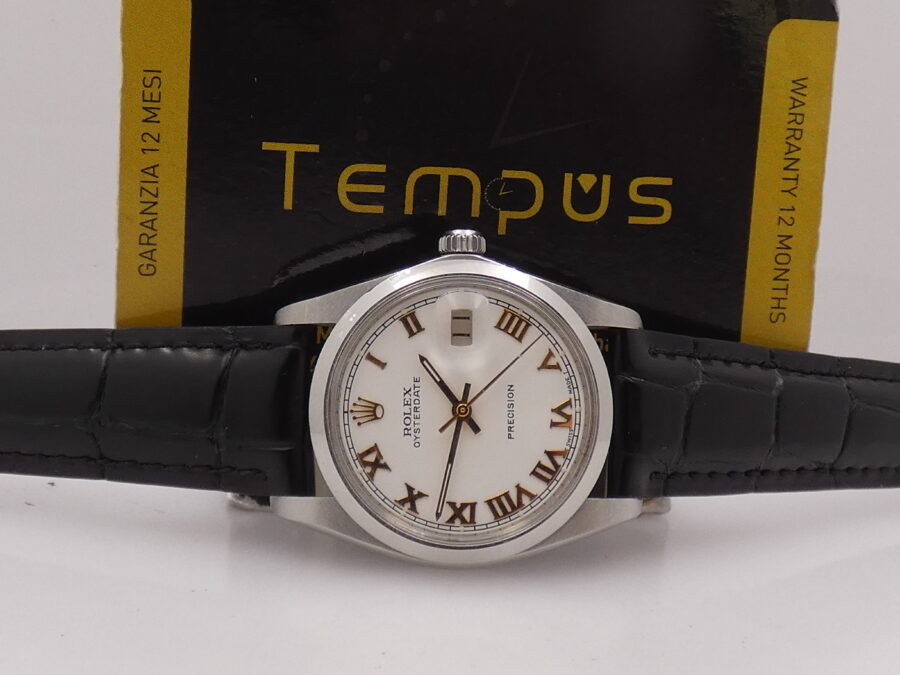 Rolex Oysterdate Precision 6694 TOP CONDITION Anno 1983 Carica Manuale Cal. 1225 Vintage - immagine 2