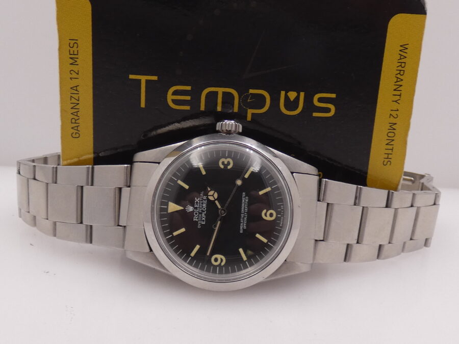 Rolex Explorer 1016 Anno 1967 ORIGINAL DIAL BOX&PAPERS Automatico Acciaio Bracciale Oyster - immagine 2