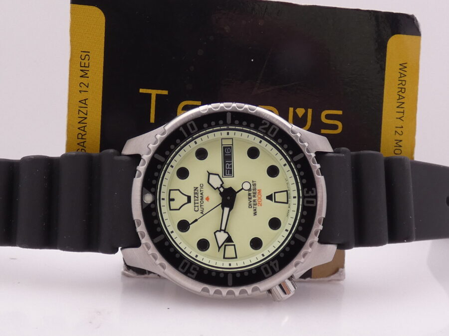 Citizen Promaster Marine Aqualand Day-Date LIKE NEW BOX&PAPERS Anno 2025 Automatico Acciaio NY0040-09W - immagine 2
