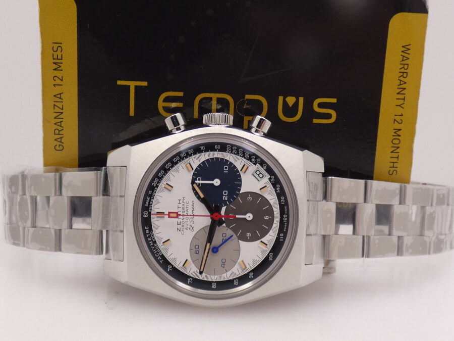 Zenith El Primero Chronomaster Revival A384 NEW BOX&PAPERS Novembre 2024 Automatico A03.A384.400 - immagine 2