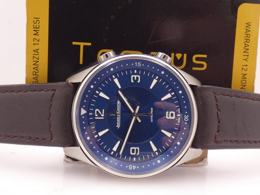 Jaeger-LeCoultre Polaris 841.8.37S Dual Crown BOX&PAPERS Anno 2019 Blue Dial Automatico Acciaio - immagine 2