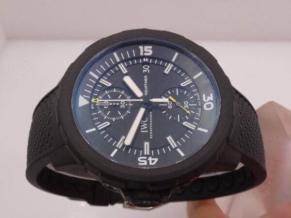 Cronografo IWC Aquatimer Galapagos Islands 45mm WITH PAPERS Anno 2016 TOP CONDITION Automatico Flyback Tributo alla Fondazione Charles Darwin  IW379502