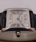 Cartier Tank Française Lady 2403 Oro Bianco 18Kt MINT CONDITION Anni 2000's