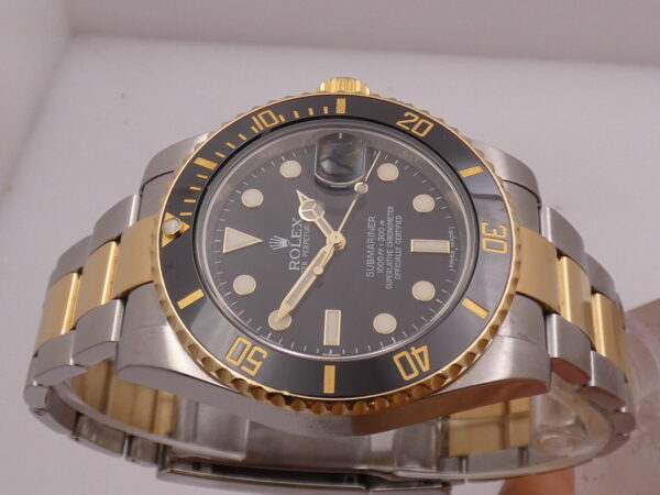 Rolex Submariner Date 116613LN Oro massiccio & Acciaio 18Kt BOX&PAPERS Anno 2011 Automatico