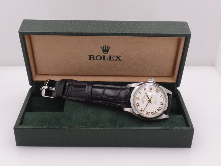 Rolex Oysterdate Precision 6694 TOP CONDITION Anno 1983 Carica Manuale Cal. 1225 Vintage - immagine 11