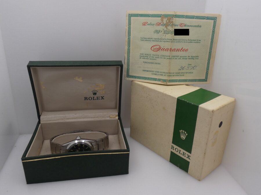 Rolex Explorer 1016 Anno 1967 ORIGINAL DIAL BOX&PAPERS Automatico Acciaio Bracciale Oyster - immagine 12