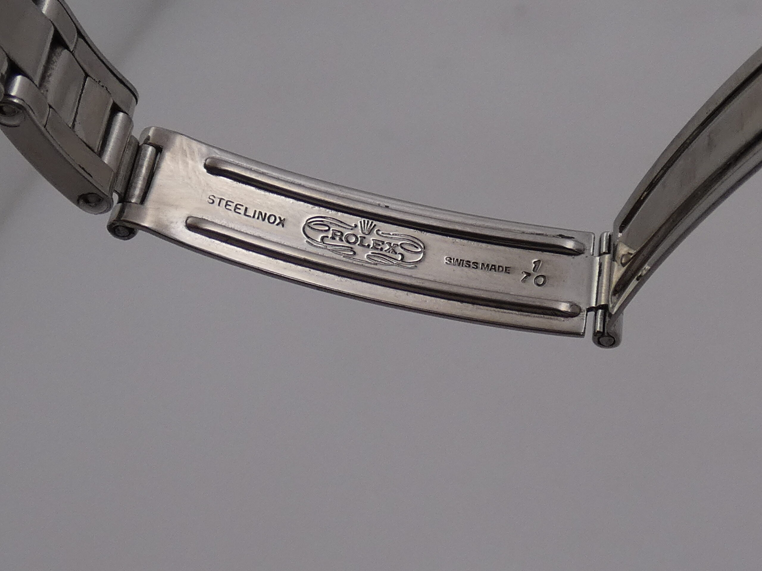 Rolex Oyster Perpetual Lady 6618 Blue Degradè Dial Anno 1969 Automatico Bracciale Oyster Acciaio - immagine 12
