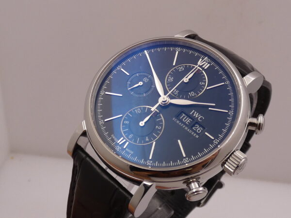 Cronografo IWC Portofino Day-Date IW3910 WITH PAPERS Anno 2017 Black Dial Automatico Acciaio