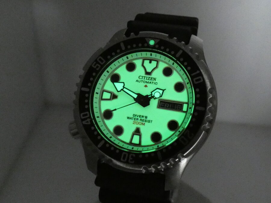 Citizen Promaster Marine Aqualand Day-Date LIKE NEW BOX&PAPERS Anno 2025 Automatico Acciaio NY0040-09W - immagine 12