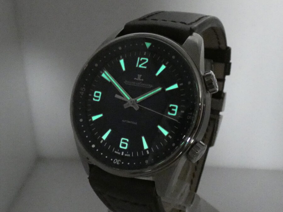 Jaeger-LeCoultre Polaris 841.8.37S Dual Crown BOX&PAPERS Anno 2019 Blue Dial Automatico Acciaio - immagine 12