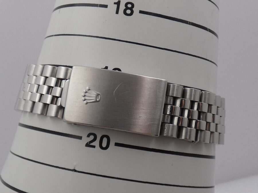 Rolex Datejust 36 Rare 16234 SODALITE & DIAMONDS FULL SET Anno 2001 Mai Lucidato SENZA FORI Lunetta Oro Bianco18Kt Bracciale Jubilee - immagine 13