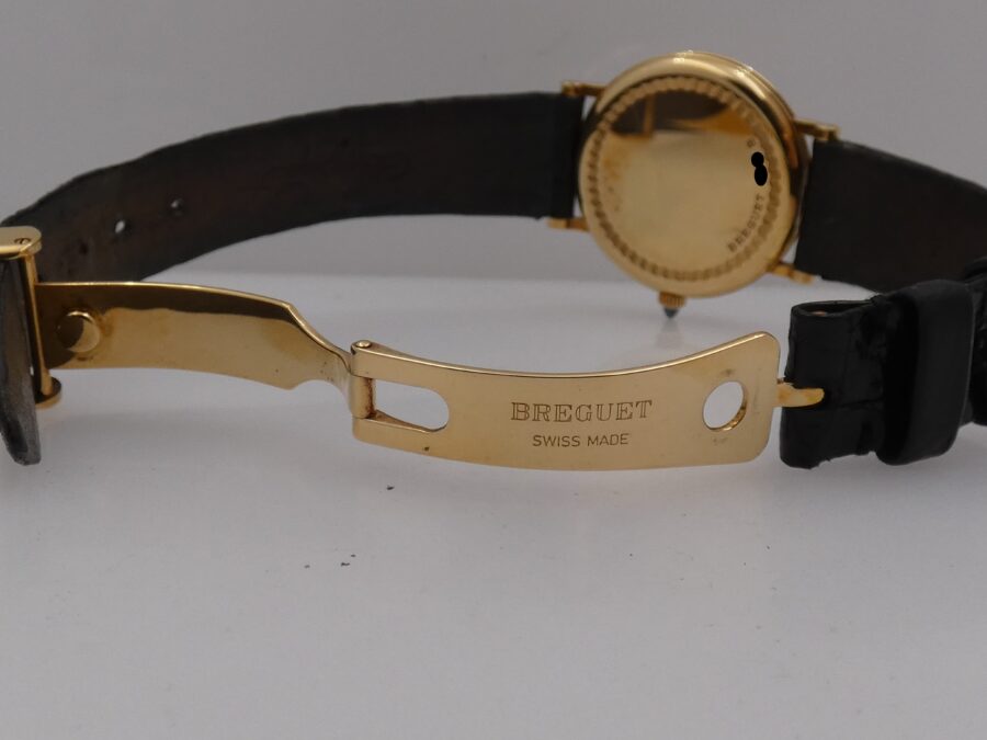 Breguet Classique 3290 Oro Massiccio 18Kt TOP CONDITION Honey Comb Dial Anni 90's Carica Manuale - immagine 13