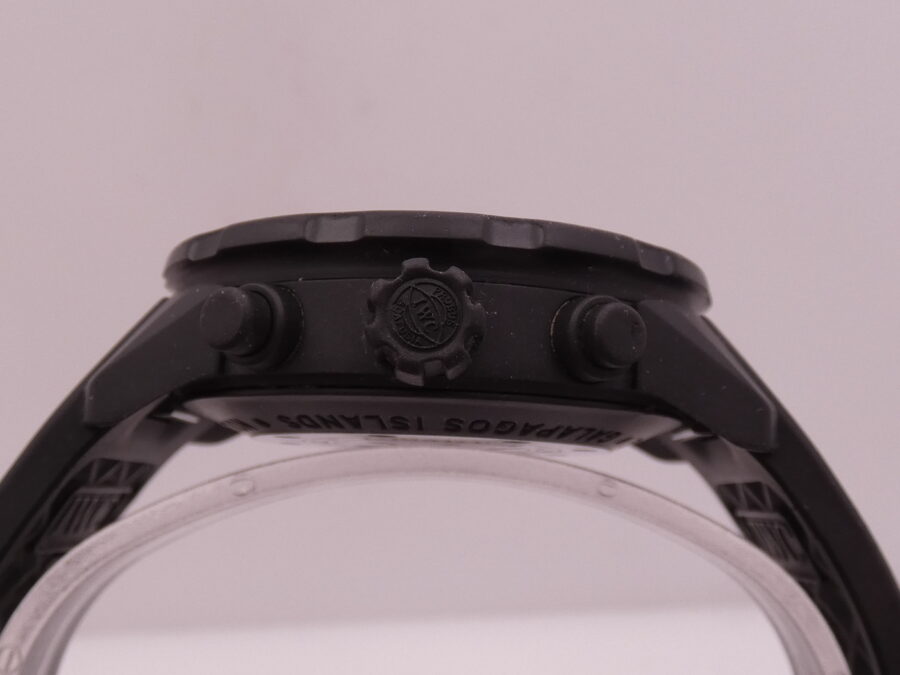 Cronografo IWC Aquatimer Galapagos Island 44mm 3767 Black PVD Automatico Day-Date v Tributo alla Fondazione Charles Darwin - immagine 12