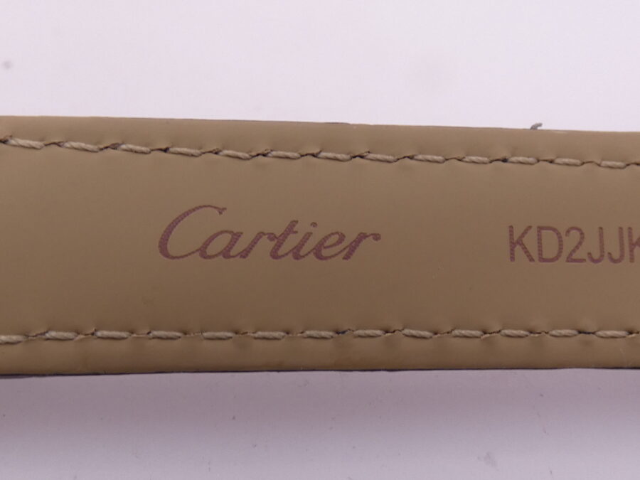 Cartier Tank Française Lady 2403 Oro Bianco 18Kt MINT CONDITION Anni 2000's - immagine 13