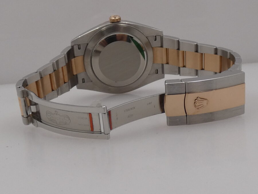 Rolex Datejust 41 126301 Oro Rosa 18Kt SUNDUST BOX&PAPERS NEAR N.O.S. With Some Stickers Anno 2018 Automatico - immagine 13