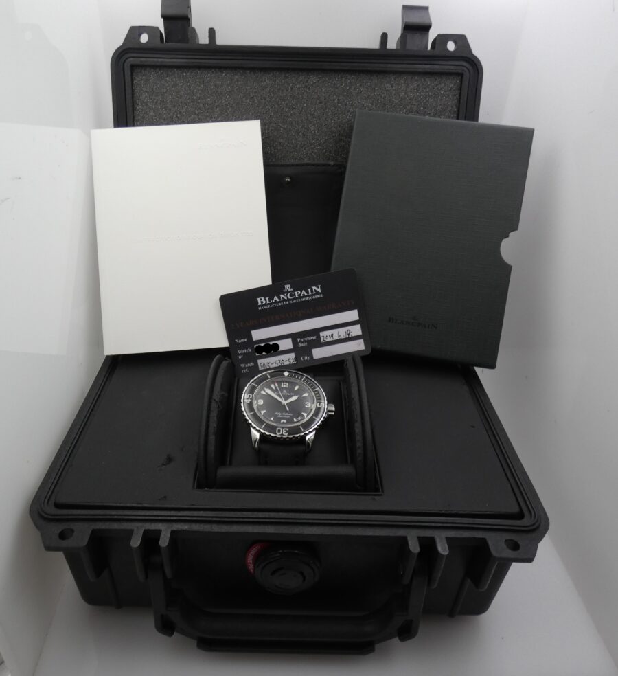 Blancpain Fifty Fathoms Automatique 45mm BOX&PAPERS Anno 2019 Acciaio - immagine 13