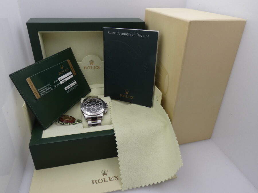 Rolex Daytona 116520 Chromalight Anno 2013 BOX&PAPERS By Bucherer RRR Automatico Acciaio CONDIZIONI IMPECCABILI!!! - immagine 12