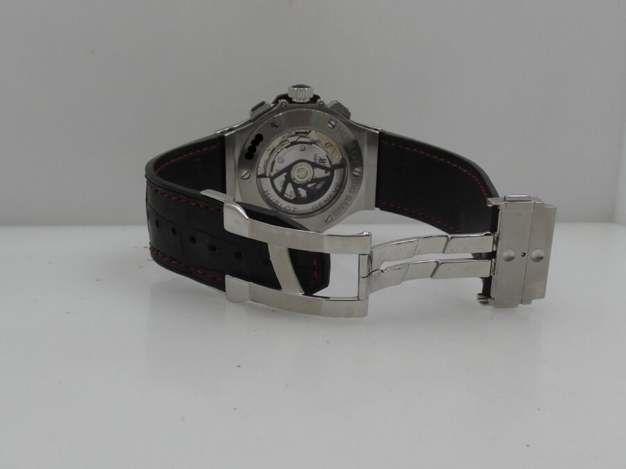 Cronografo Hublot Big Bang 44 mm DIAMOND BEZEL Automatico Acciaio Ref. 301.SX.130.RX.114 - immagine 13