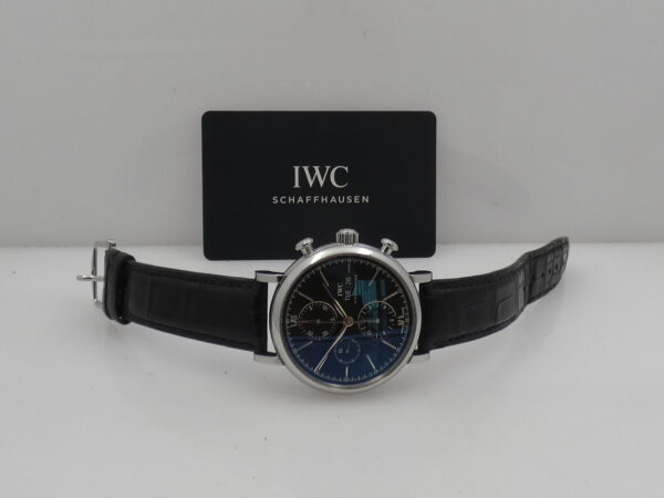 Cronografo IWC Portofino Day-Date IW3910 WITH PAPERS Anno 2017 Black Dial Automatico Acciaio
