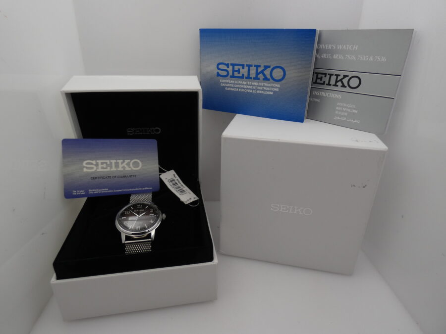 Seiko Presage Cocktail Dial LIKE NEW BOX&PAPERS Anno 2025 Automatico Acciaio Braccialato - immagine 13