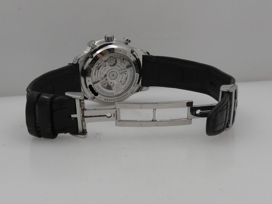 Cronografo IWC Portuguese BOX&PAPERS ANNO 2021 Automatico IW371609 Acciaio - immagine 12