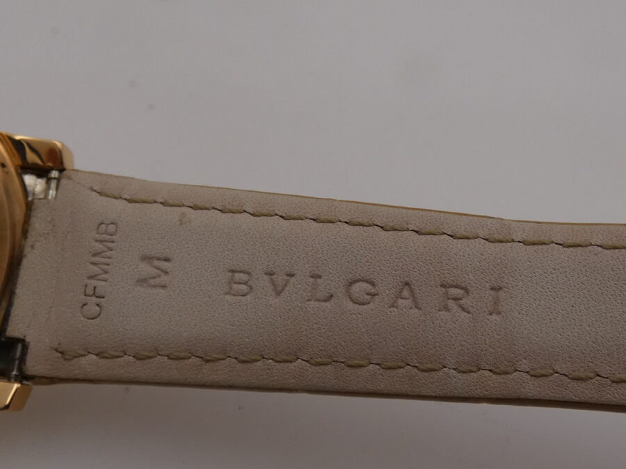 Bulgari Bulgari N.O. S. Oro Rosa 18Kt M.O.P. & DIAMOND Dial Automatic BOX&PAPERS New Old Stock BBLP33G WOMEN WATCH For Ladies - immagine 13
