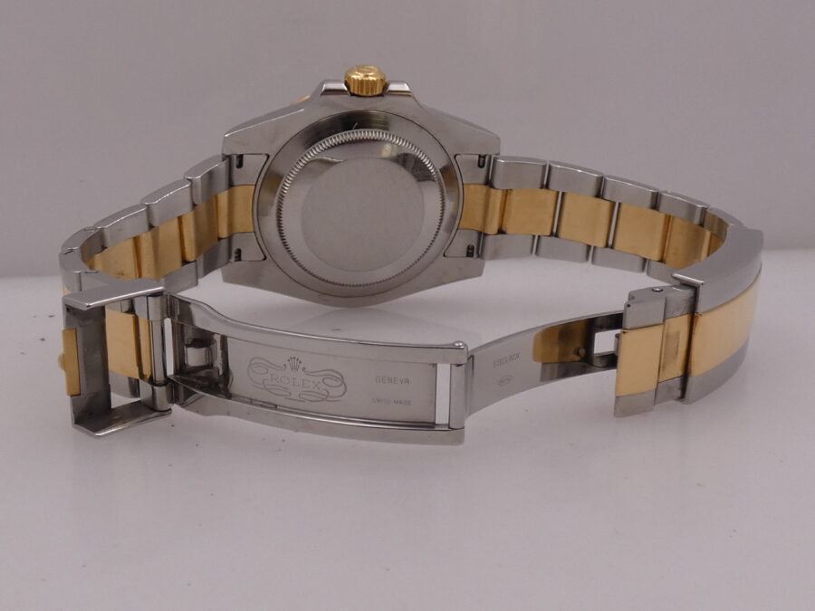 Rolex Submariner Date 116613LN Oro massiccio & Acciaio 18Kt BOX&PAPERS Anno 2011 Automatico - immagine 14