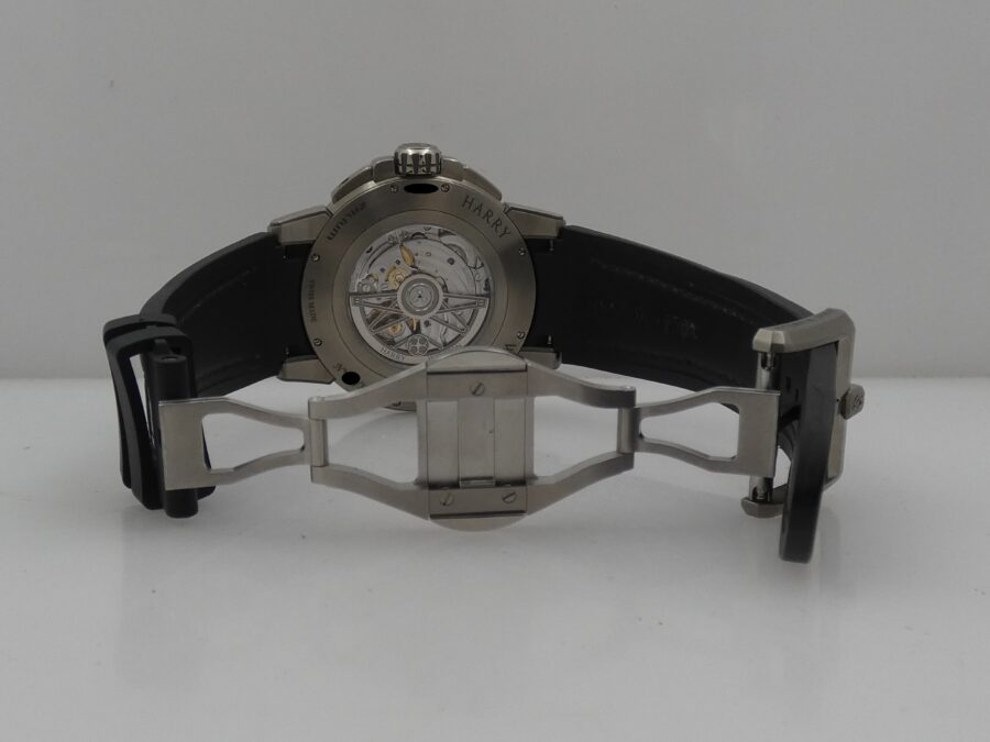 Harry Winston Project Z10 Ocean Biretrograde Zalium LIKE NEW With PAPERS & TAG PRICE Anno 2017 Automatico Limited Edition 300pz Ref. OCEABI42ZZ001 - immagine 13