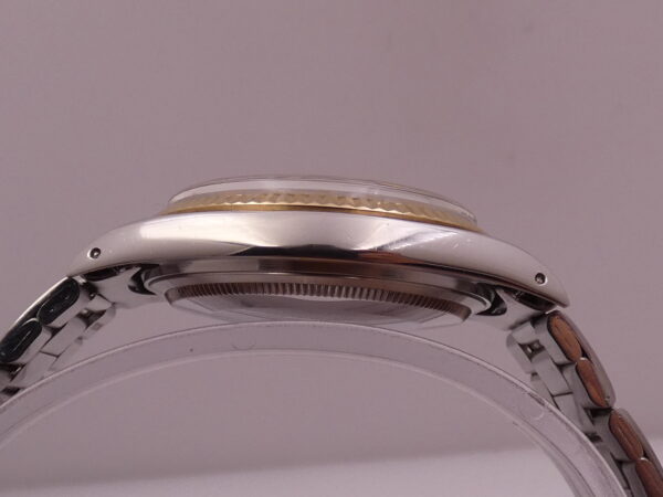 Rolex Datejust 36 1601 LINEN DIAL Lunetta Oro Massiccio 18Kt TOP CONDITION Anno 1973 Mai Lucidato